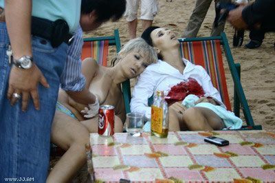 Tatiana Tsimfer and Liubov Svirkova Shot Dead at Jomtien Beach, Pattaya, 2007 - Tourists murdered