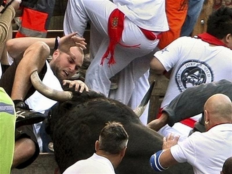 Man gored in leg by horn of bull.jpg