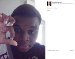 An alleged photo of Michael Brown taken from social media..jpg