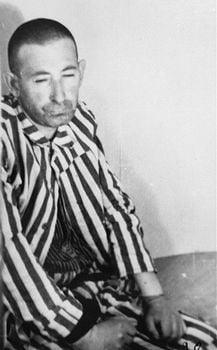 Prisoner after high altitude experiment.jpg