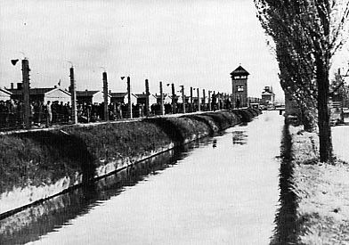 West side of camp, tower B and gatehouse in background.jpg