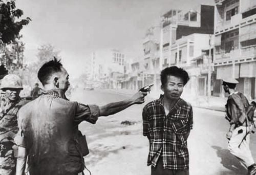 Saigon Execution: Eddie Adams' Photo of Nguyen Ngoc Loan, February 1, 1968 - execution of a viet cong guerrilla