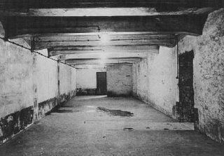 Gas chamber in the main camp of Auschwitz immediately after liberation. Poland, January 1945.jpg