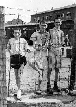 Buchenwald Concentration Camp Liberation Photos Near Weimar, Germany, 1945 - Teenagers who survived Buchenwald