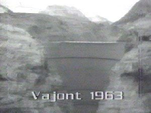 Vajont Dam Landslide and Flood Wave at Longarone, Italy, October 9, 1963 - La diga del Vajont 11