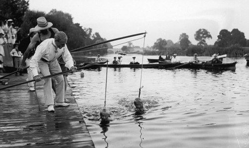 Vintage Animal Oddities, Staged Scenes and Fatal Fall Photos, 1850s-1980s - strange photos from past 013