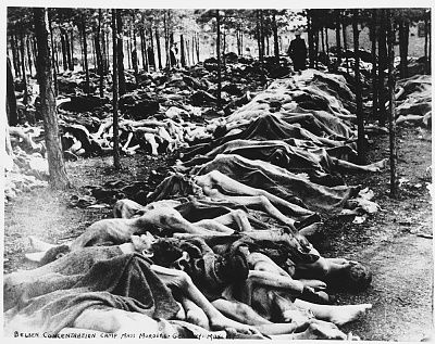 man-walks-through-wooded-area-near-bergen-belsen-filled-rows-corpses-prisoners-wh.jpg