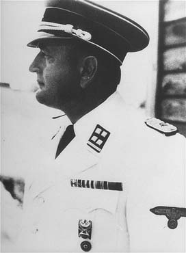 SS Lieutenant Colonel Arthur Roedl, commandant of the Gross-Rosen concentration camp. Gross-Rose.jpg